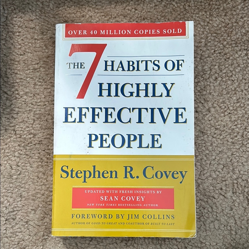 The 7 Habits of Highly Effective People by Stephen R. Covey